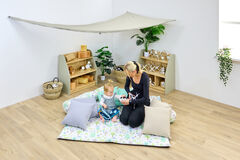 TTS Tonal Woodland Indoor Outdoor Mat, Cushions & Canopy  hi-res